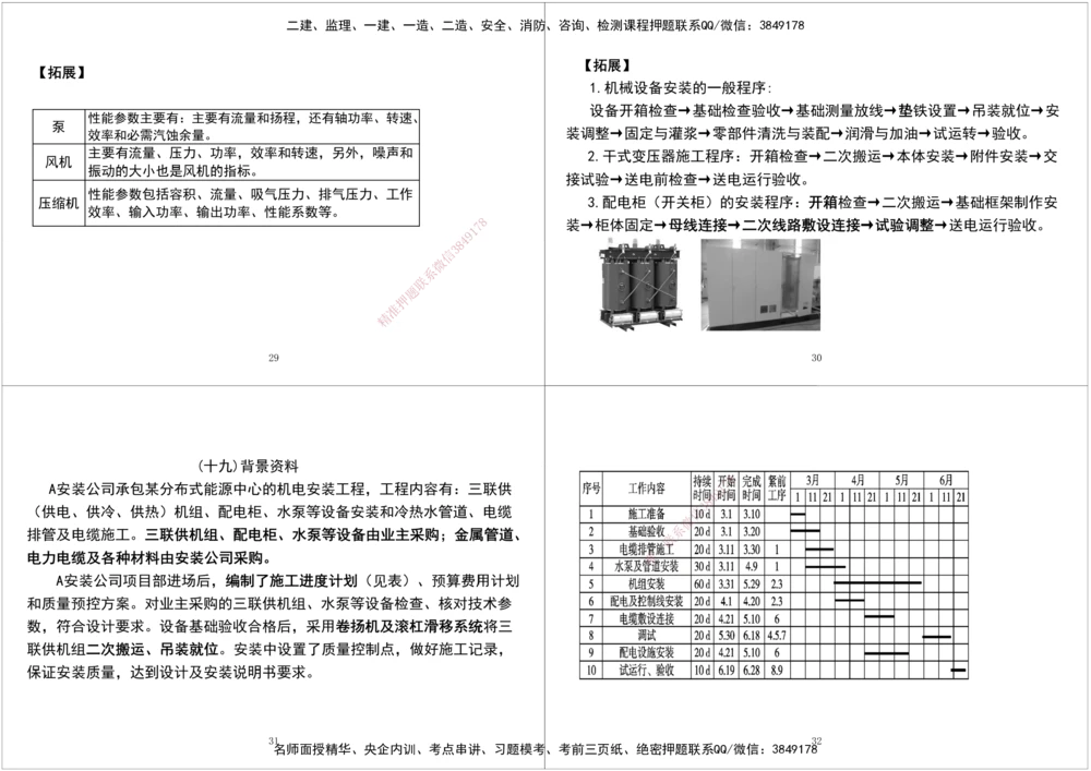 05.2025一建《机电》案例专项第五次课黑白打印版_2026年一级建造师_2026年一建机电_2025年一建机电SVIP_04-冲刺串讲✿考点强化✿小灶集训_28-机电《A计划案例专练》马明宇XT