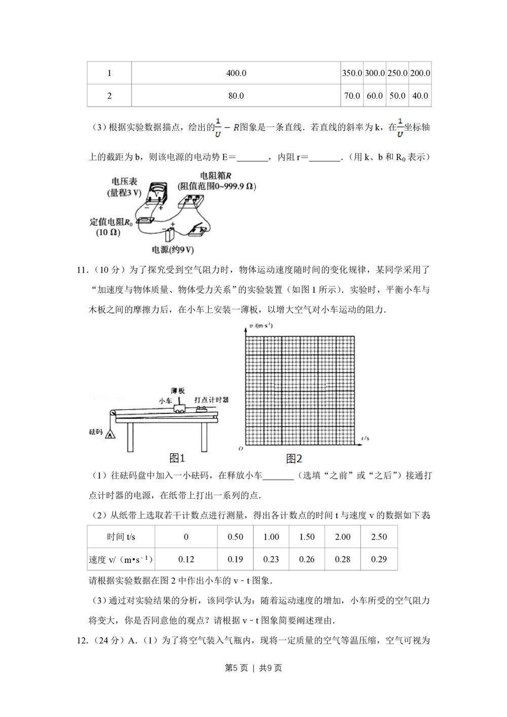 2010年高考物理试卷（江苏）（空白卷）_物理历年高考真题_新&middot;PDF版2008-2025&middot;高考物理真题_物理（按试卷类型分类）2008-2025_自主命题卷&middot;物理（2008-2025）_江苏自主命题&middot;物理（2008-2025）