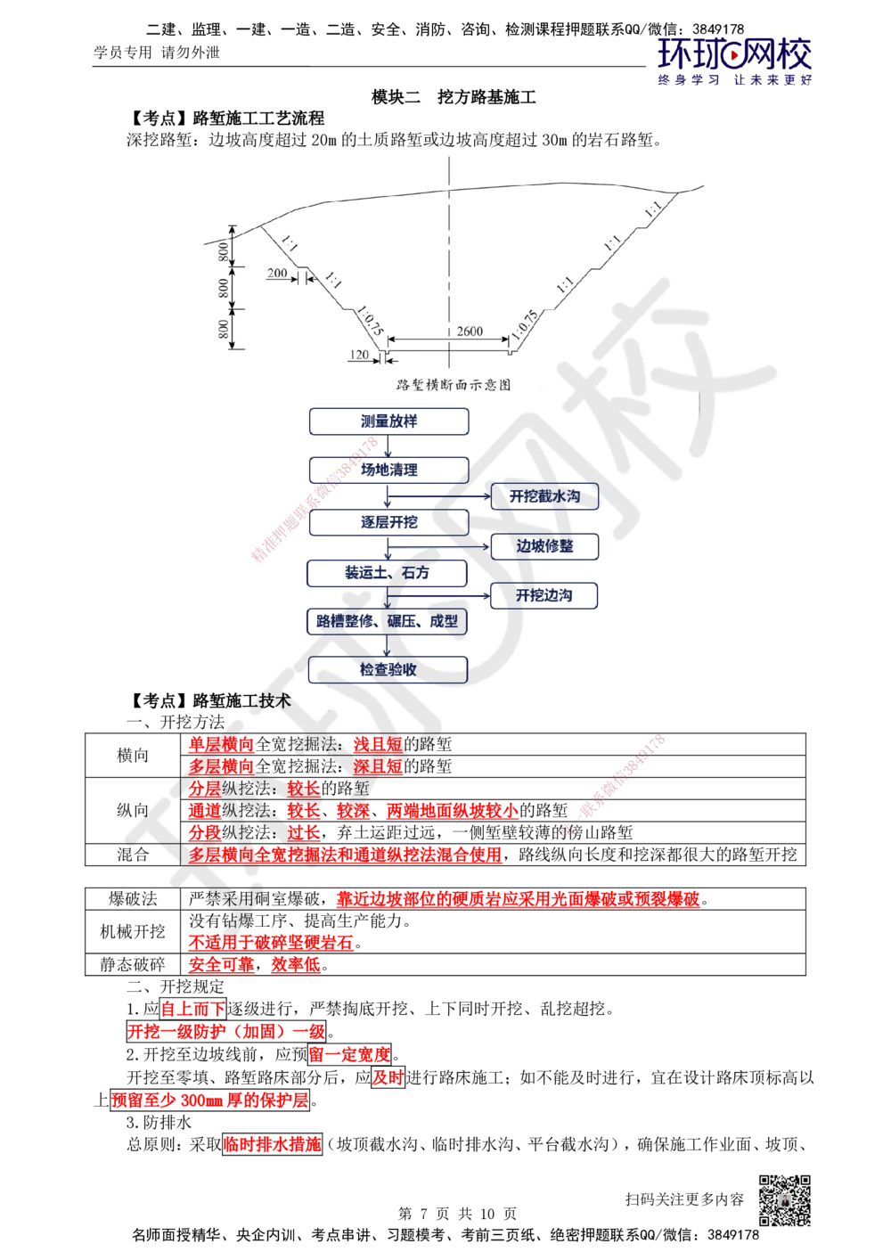 03.2025一建公路案例特训-第3讲-专题一路基工程（2）_2026年一级建造师_2026年一建公路_2025年一建公路SVIP_04-冲刺串讲✿考点强化✿小灶集训_07-公路《案例特训班》吴然HQ_讲义