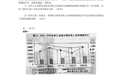 2010年高考政治试卷（浙江）（解析卷）_政治历年高考真题_新&middot;Word版2008-2025&middot;高考政治真题_政治（按试卷类型分类）2008-2025_自主命题卷&middot;政治（2008-2025）_浙江自主命题&middot;政治（2008-2025）