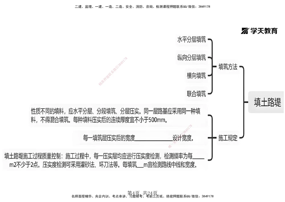 03.2025年一建《公路》预习直播-路基工程3.31总结及作业（黑白打印版）_2026年一级建造师_2026年一建公路_2025年一建公路SVIP_02-基础精讲✿高端面授✿深度强化_--配套讲义--