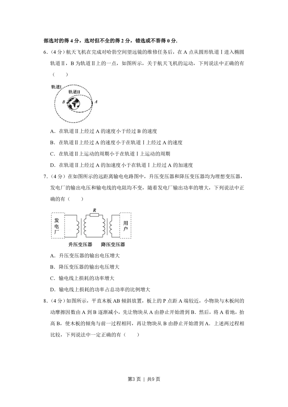 2010年高考物理试卷（江苏）（空白卷）_物理历年高考真题_新&middot;PDF版2008-2025&middot;高考物理真题_物理（按省份分类）2008-2025_2008-2025&middot;（江苏）物理高考真题