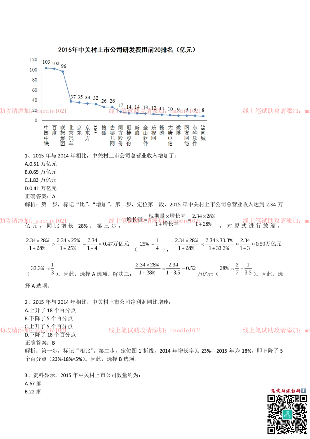 2018年国家开发银行招聘笔试完整真题及答案解析_2025春招题库汇总_银行题库-1_银行全套上岸资料_各银行笔试真题_国家开发银行上岸资料