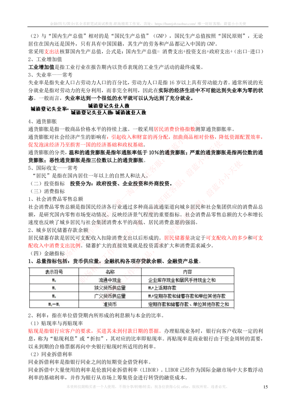 2-3-专业知识部分-证券投资分析完整知识点_2025春招题库汇总_券商-基金题库-1_05基金券商汇总_中信建投_2-中信建投证券2024届招聘笔试最新完整知识点（专业知识部分）