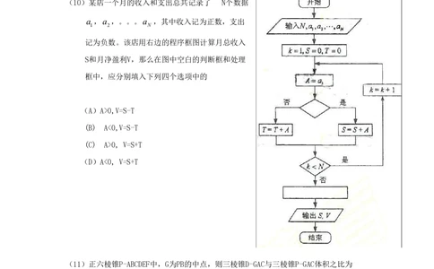 2009年高考数学试卷（理）（辽宁）（空白卷）_历年高考真题合集_数学历年高考真题_新&middot;PDF版2008-2025&middot;高考数学真题_数学（按省份分类）2008-2025_2008-2025&middot;（辽宁）数学高考真题