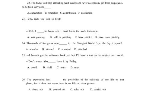 2010年高考英语试卷（江苏）（解析卷）_英语历年高考真题_新&middot;Word版2008-2025&middot;高考英语真题_英语（按年份分类）2008-2025_2010&middot;高考英语真题