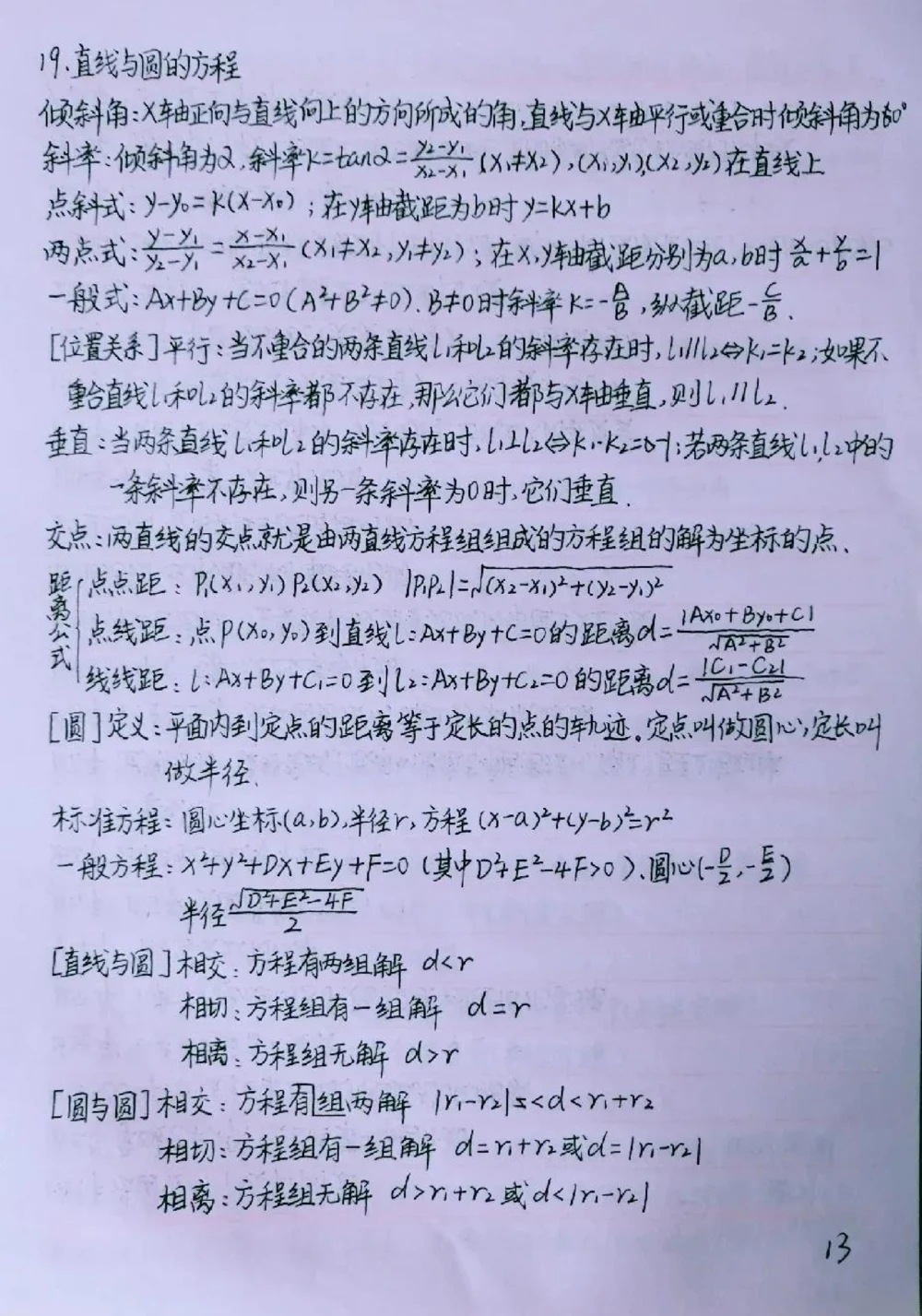 背熟这些你的数学就真的厉害了#数学#高中数学#手写笔记#图文伙伴计划#抖音图文来了_中小学精品资料(高清可打印)_初中大全集高清资料整理版