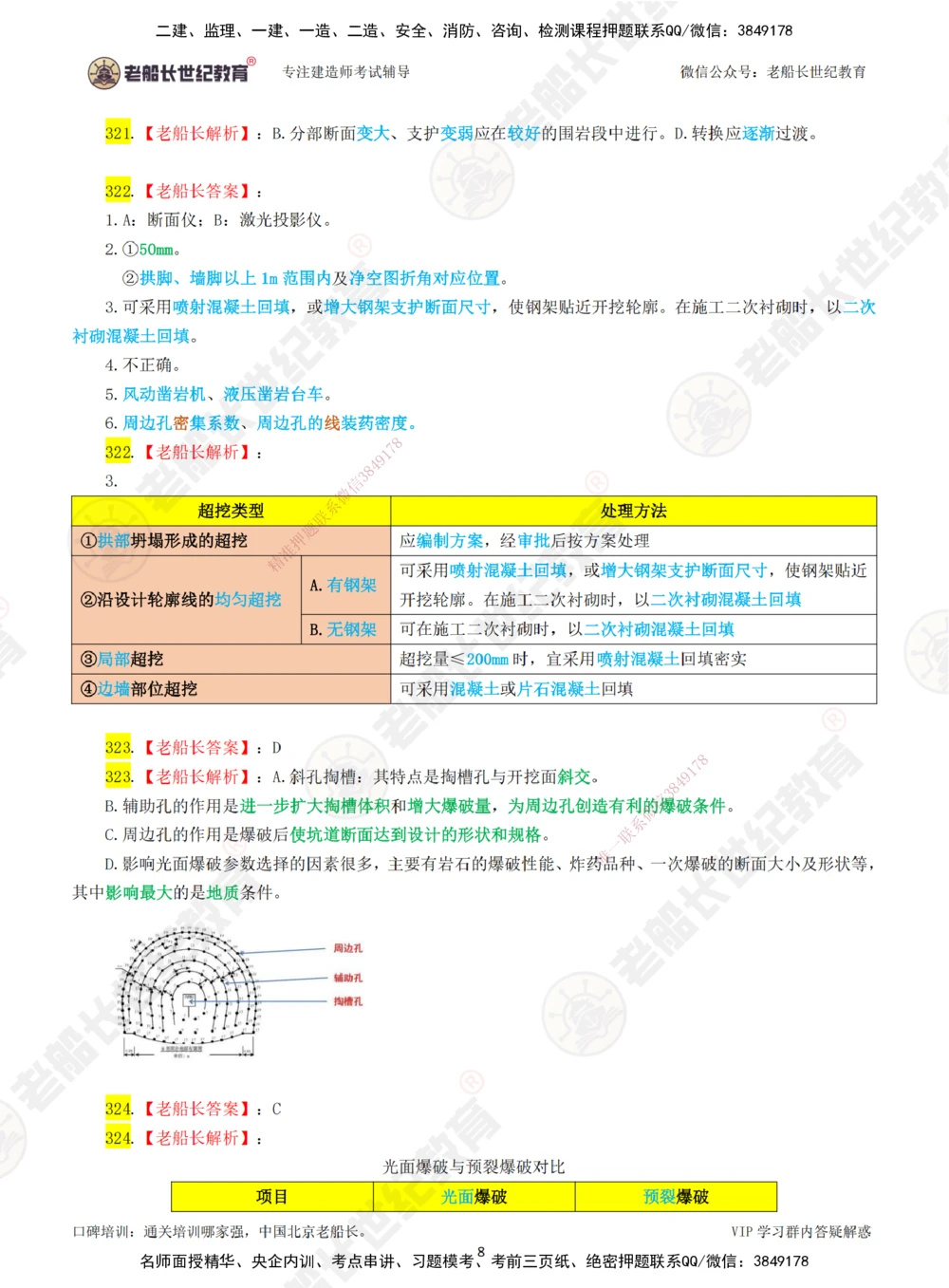 06老船长一建公路&mdash;&mdash;点题强化直播06-答案_2026年一级建造师_2026年一建公路_2025年一建公路SVIP_04-冲刺串讲✿考点强化✿小灶集训_21-公路《点题强化班》老船长JQ推荐_讲义