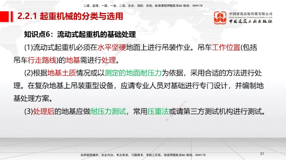 01节2025一建《机电》考前集中直播课_2026年一级建造师_2026年一建机电_2025年一建机电SVIP_04-冲刺串讲✿考点强化✿小灶集训_85-机电《考前集中直播》闫娜JGS_讲义