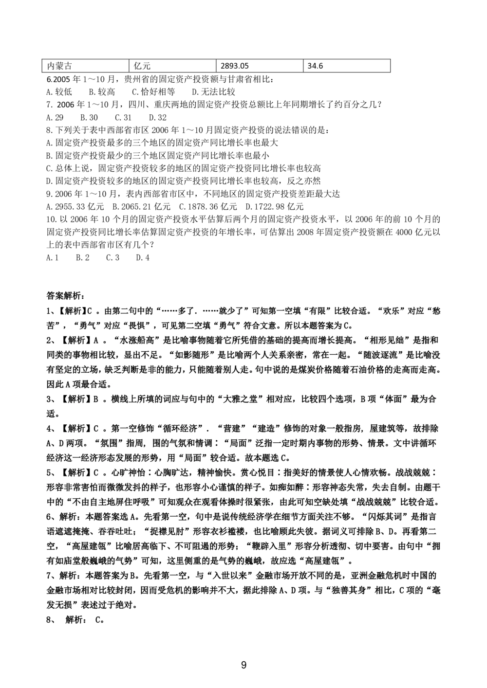 2022中国石油化工招聘考试最新全真模拟笔试试题（综合能力测试卷）和答案解析（二）_三桶油_中国石油_中石油备考大礼包_笔试模拟题