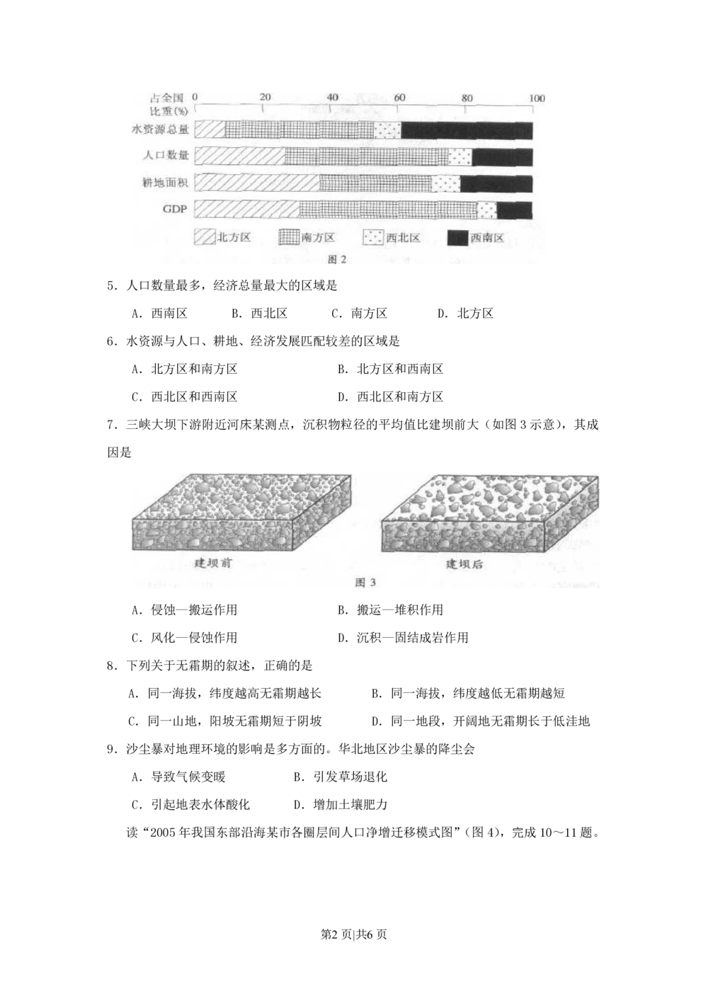 2010年高考地理试卷（广东）（空白卷）_地理历年高考真题_新&middot;PDF版2008-2025&middot;高考地理真题_地理（按年份分类）2008-2025_2010&middot;地理高考真题