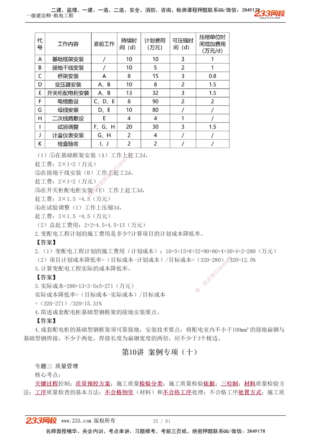 1-19_2026年一级建造师_2026年一建机电_2025年一建机电SVIP_04-冲刺串讲✿考点强化✿小灶集训_10-机电《案例专项班》王克233