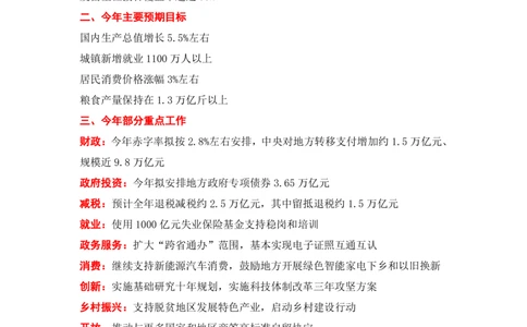 2022政府工作报告极简版_三桶油_中国石油_中石油笔试(1)_8、时政（全年持续更新）_2023时政全年持续更新_重要会议及文件_其他会议及文件重要内容+题库及答案