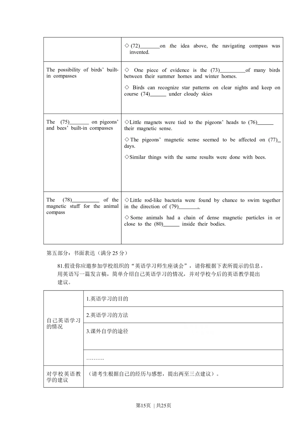 2010年高考英语试卷（江苏）（解析卷）_英语历年高考真题_新&middot;Word版2008-2025&middot;高考英语真题_英语（按省份分类）2008-2025_2008-2025&middot;（江苏）英语高考真题