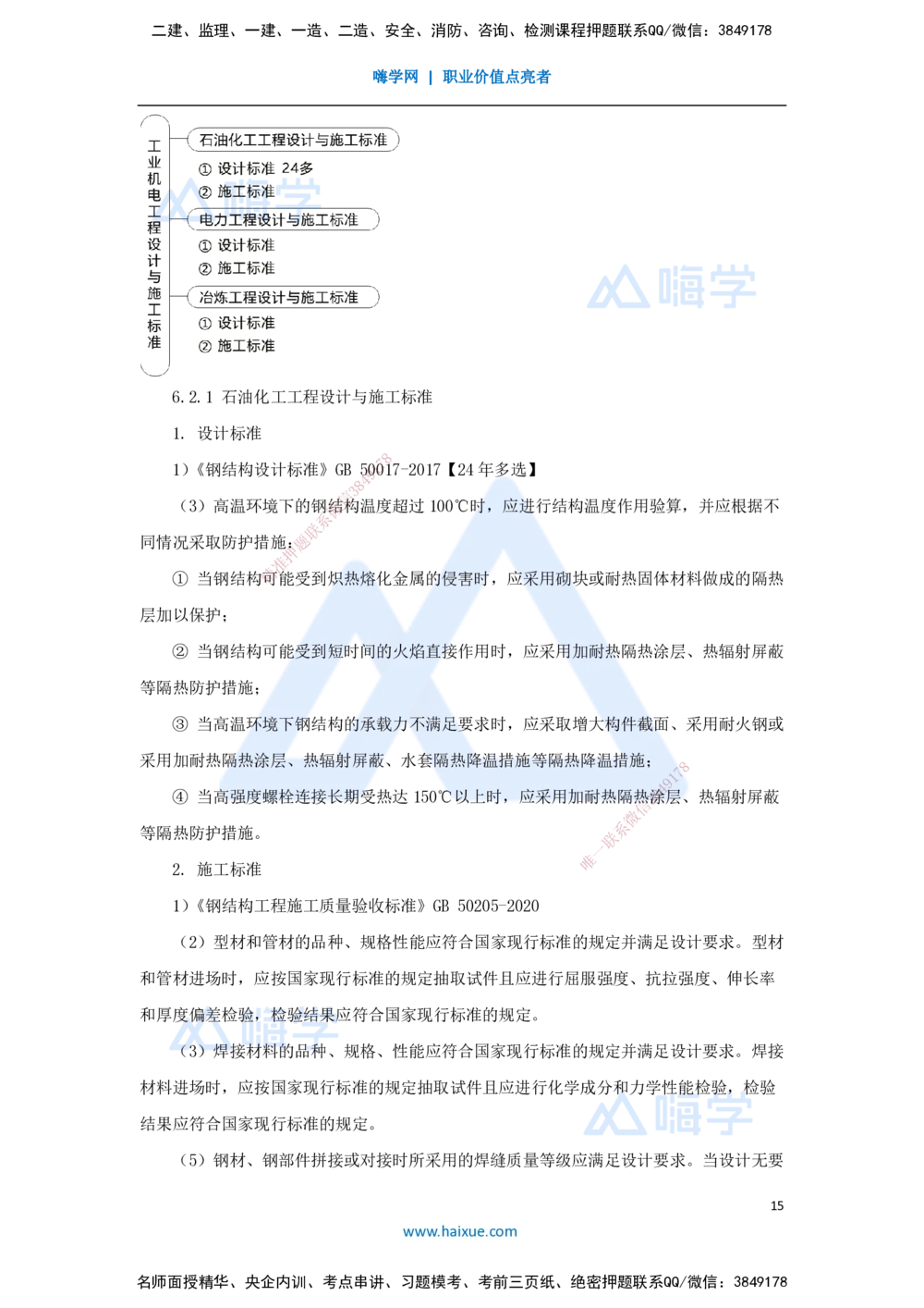08.2025朱培浩-名师冲刺特训-（8）机电工程相关法规与标准_2026年一级建造师_2026年一建机电_2025年一建机电SVIP_04-冲刺串讲✿考点强化✿小灶集训_讲义
