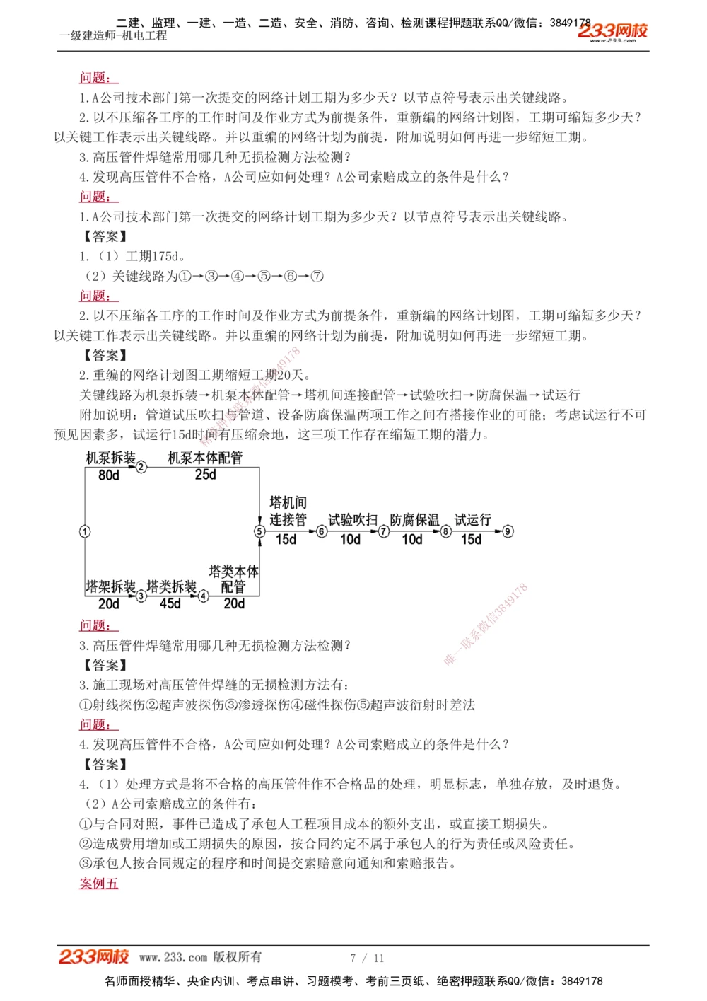 1-3_2026年一级建造师_2026年一建机电_2025年一建机电SVIP_04-冲刺串讲✿考点强化✿小灶集训_10-机电《案例专项班》王克233