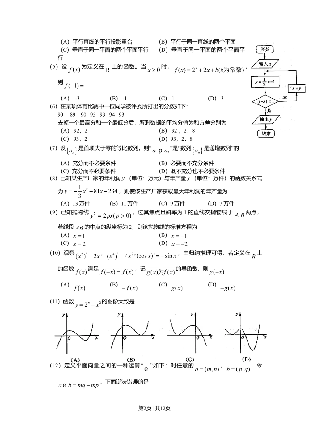 2010年高考数学试卷（文）（山东）（解析卷）_历年高考真题合集_数学历年高考真题_新&middot;Word版2008-2025&middot;高考数学真题_数学（按年份分类）2008-2025_2010&middot;高考数学真题