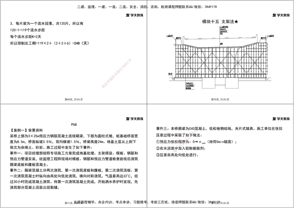 07.2025年一建《公路》案例专练讲义-桥梁（黑白打印版）_2026年一级建造师_2026年一建公路_2025年一建公路SVIP_04-冲刺串讲✿考点强化✿小灶集训_17-公路《A计划案例专练》刘滢XT