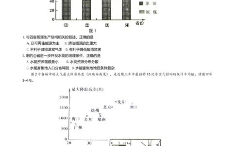 2010年高考地理试卷（四川）（空白卷）_地理历年高考真题_新&middot;Word版2008-2025&middot;高考地理真题_地理（按省份分类）2008-2025_2008-2024&middot;（四川）地理高考真题