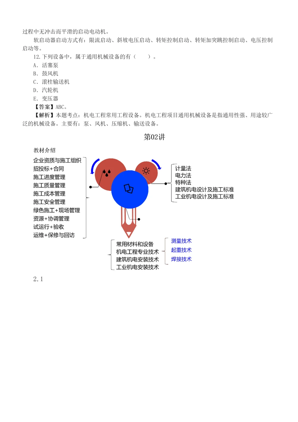 1-16_2026年一级建造师_2026年一建机电_2025年一建机电SVIP_03-习题精析✿实战特训✿模考通关_22-机电《蓝宝典优题班》王子初233