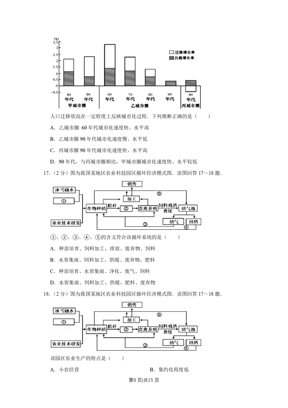 2010年高考地理试卷（江苏）（空白卷）_地理历年高考真题_新&middot;PDF版2008-2025&middot;高考地理真题_地理（按年份分类）2008-2025_2010&middot;地理高考真题