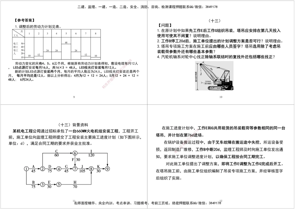 04.2025一建《机电》案例专项第四次课黑白打印版_2026年一级建造师_2026年一建机电_2025年一建机电SVIP_04-冲刺串讲✿考点强化✿小灶集训_28-机电《A计划案例专练》马明宇XT