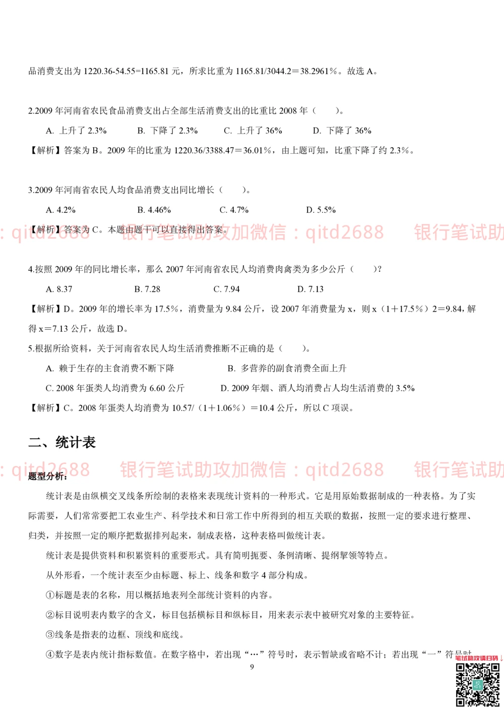 1.4行测-资料分析-解题技巧（17页）_2025春招题库汇总_银行题库-1_银行全套上岸资料_各银行笔试真题_邮储上岸资料_邮储银行招聘考试笔试复习资料