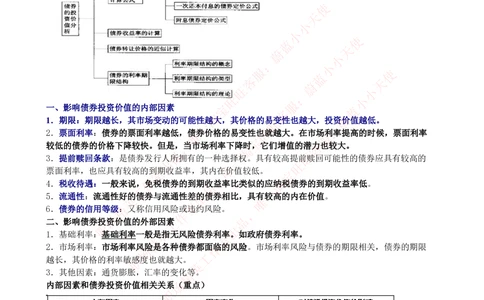 2-3-专业知识部分-证券投资分析完整知识点_Password_Removed_2025春招题库汇总_国企题库_华能_2-华能集团2023招聘笔试最新完整知识点(7份pdf)（专业知识部分）