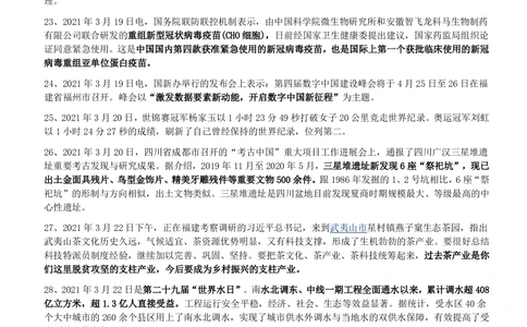 2021年3月_三桶油_中国石油_中石油笔试_笔试。！_1-思想素质_时政_Sszz_2021sszz总结