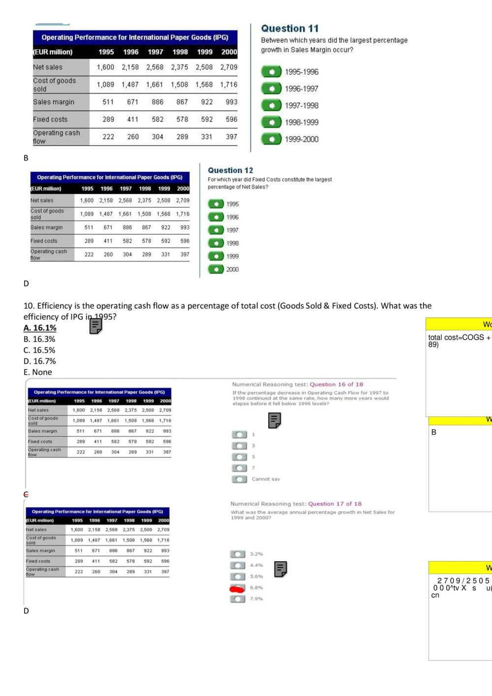 100%命中2014PWC德勤汇丰2014大题库_2025春招题库汇总_十大行测题库_2023年十大热门题库更新中_11、SH-1汇总_按年份分类_2018年新题_普华20180615_1普华优先看_Numerical（pdf请用福晰浏览器看）