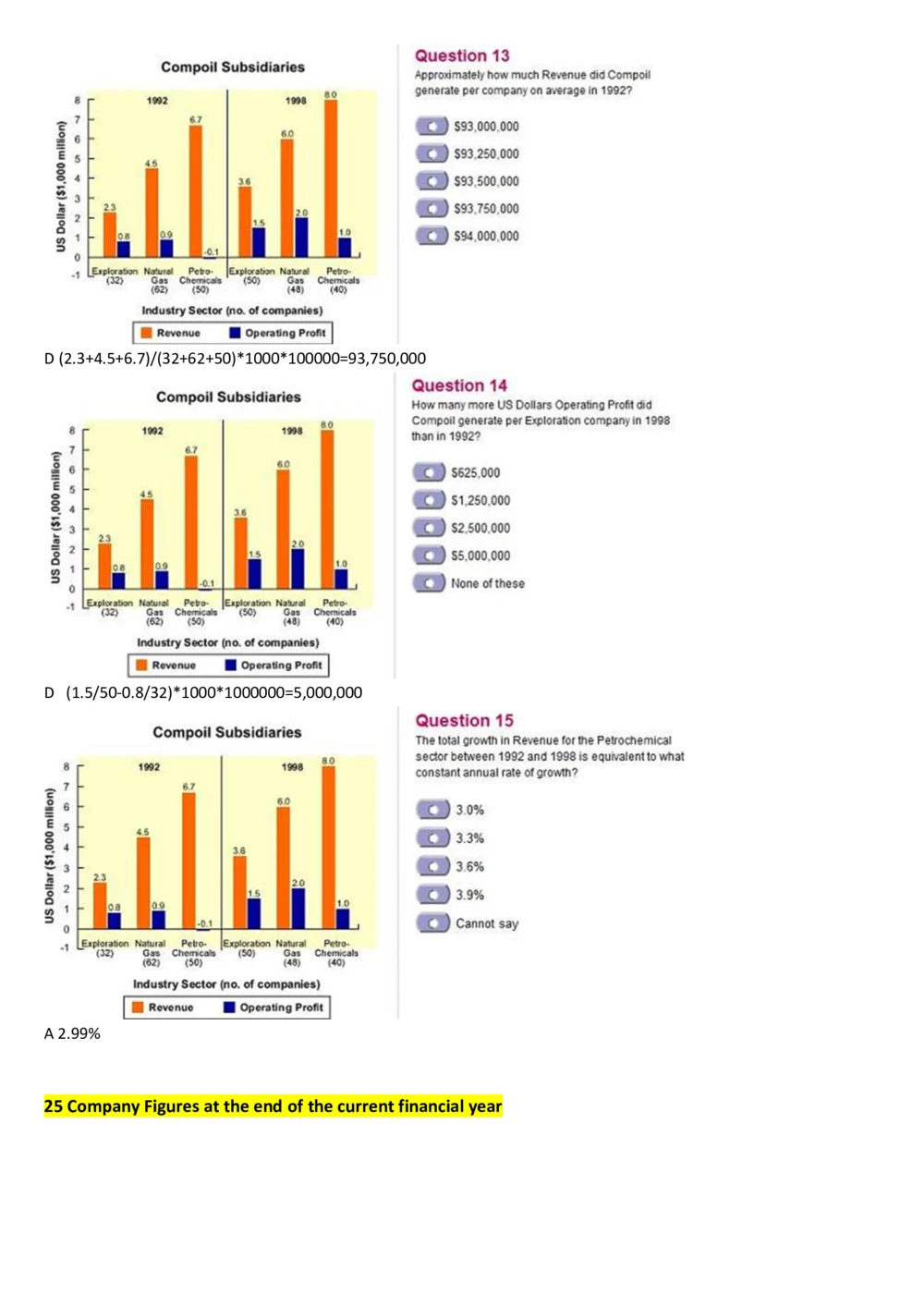 100%命中2014PWC德勤汇丰2014大题库_2025春招题库汇总_十大行测题库_2023年十大热门题库更新中_11、SH-1汇总_按年份分类_2018年新题_普华20180615_1普华优先看_Numerical（pdf请用福晰浏览器看）