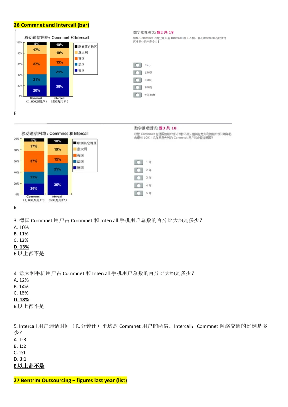 100%命中2014PWC德勤汇丰2014大题库_2025春招题库汇总_十大行测题库_2023年十大热门题库更新中_11、SH-1汇总_按年份分类_2018年新题_普华20180615_1普华优先看_Numerical（pdf请用福晰浏览器看）