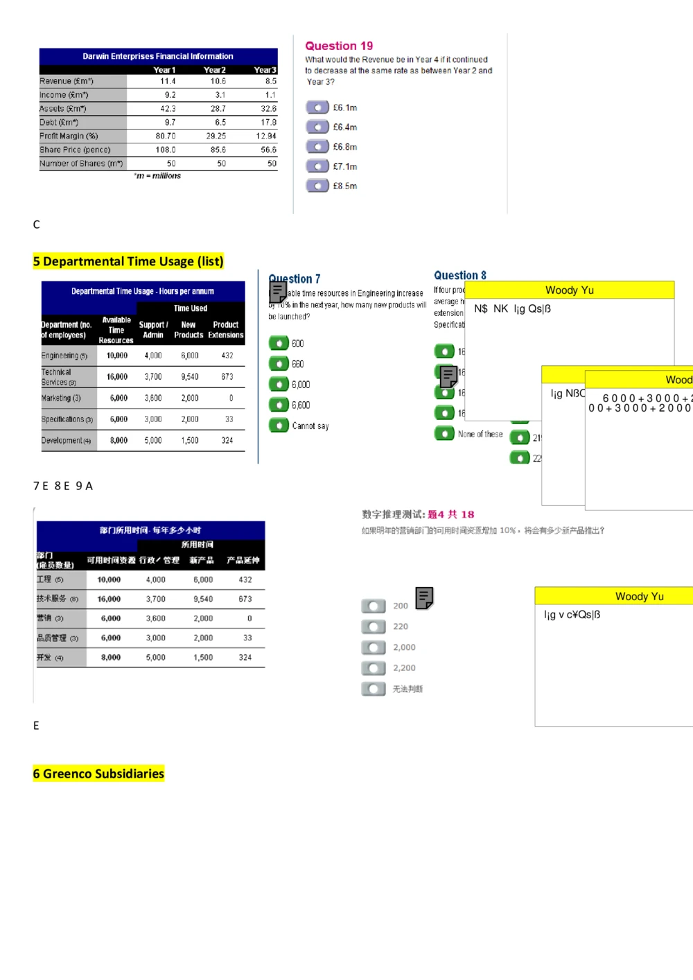 100%命中2014PWC德勤汇丰2014大题库_2025春招题库汇总_十大行测题库_2023年十大热门题库更新中_11、SH-1汇总_按年份分类_2018年新题_普华20180615_1普华优先看_Numerical（pdf请用福晰浏览器看）