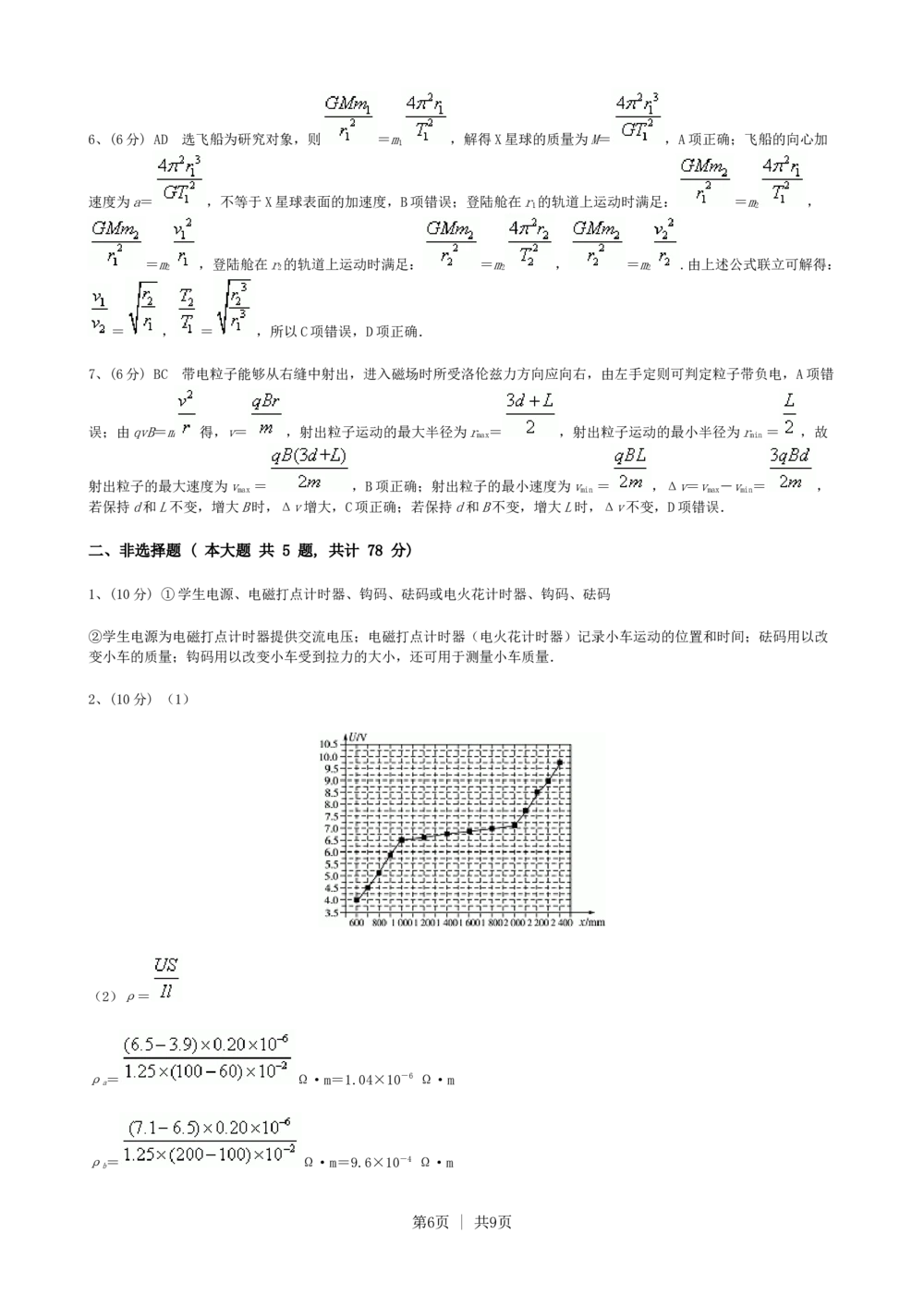 2010年高考物理真题（浙江）（解析卷）_物理历年高考真题_新&middot;Word版2008-2025&middot;高考物理真题_物理（按试卷类型分类）2008-2025_自主命题卷&middot;物理（2008-2025）_浙江自主命题&middot;物理（2008-2025）