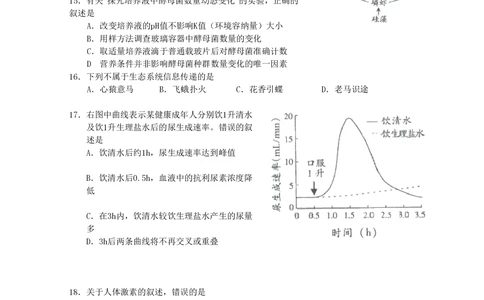 2009年高考生物试卷（广东）（空白卷）_生物历年高考真题_新&middot;PDF版2008-2025&middot;高考生物真题_生物（按省份分类）2008-2025_2008-2025&middot;（广东）生物高考真题