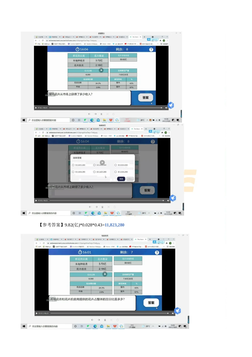 2022图表计算新题_2025春招题库汇总_四大题库2_毕马威KPMG2_2023毕马威