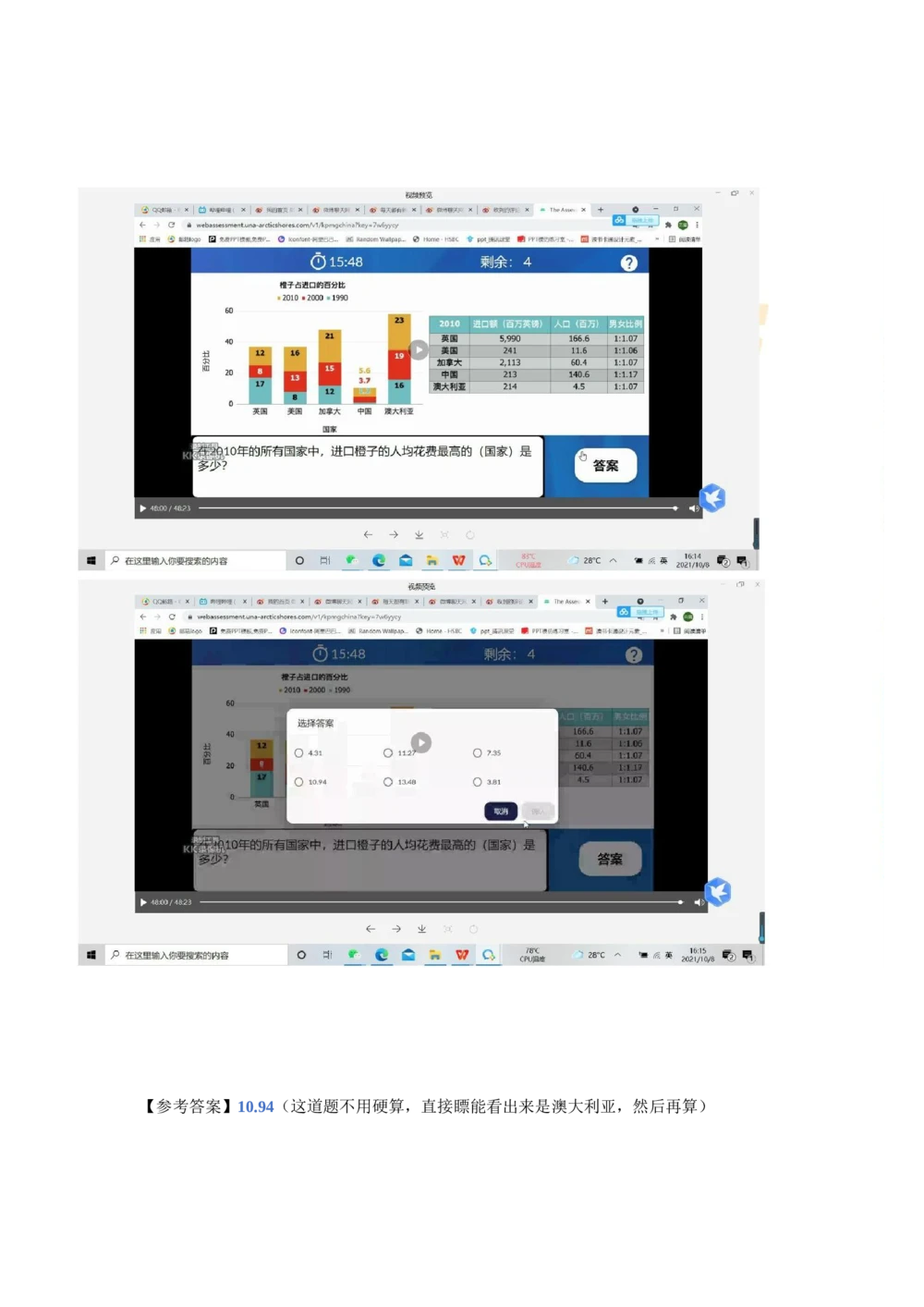 2022图表计算新题_2025春招题库汇总_四大题库2_毕马威KPMG2_2023毕马威
