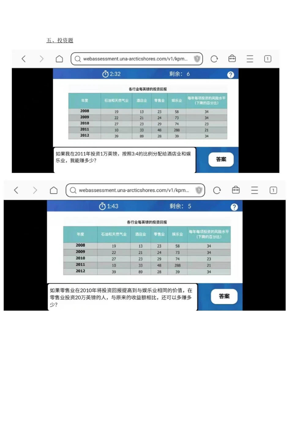 2022图表计算新题_2025春招题库汇总_四大题库2_毕马威KPMG2_2023毕马威