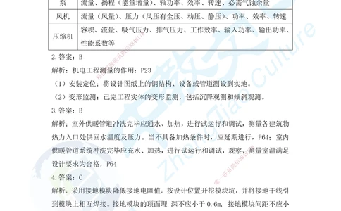 08.2025年一建机电模拟4-答案_2026年一级建造师_2026年一建机电_2025年一建机电SVIP_04-冲刺串讲✿考点强化✿小灶集训_55-机电《考前冲刺班》韩译ZJ_模拟题
