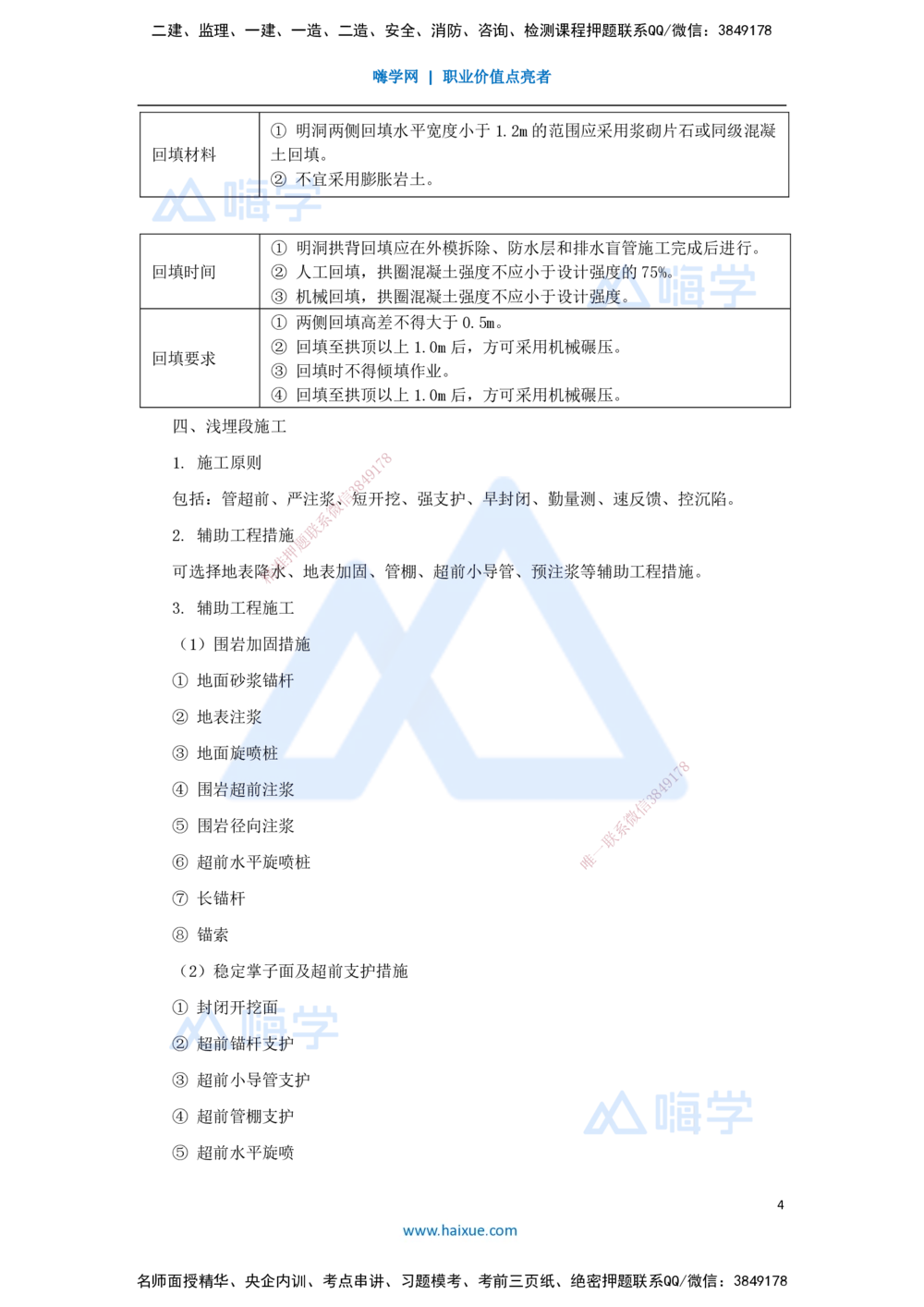 09.2025李昌春-名师冲刺特训-（9）隧道工程_2026年一级建造师_2026年一建公路_2025年一建公路SVIP_04-冲刺串讲✿考点强化✿小灶集训_39-公路《名师冲刺特训》李昌春HX_讲义