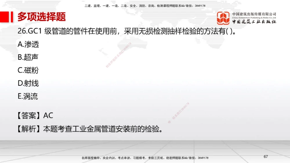 07节2025一建《机电》冲刺抢分直播课（08.21）_2026年一级建造师_2026年一建机电_2025年一建机电SVIP_04-冲刺串讲✿考点强化✿小灶集训_35-机电《冲刺抢分直播》闫娜JGS_讲义