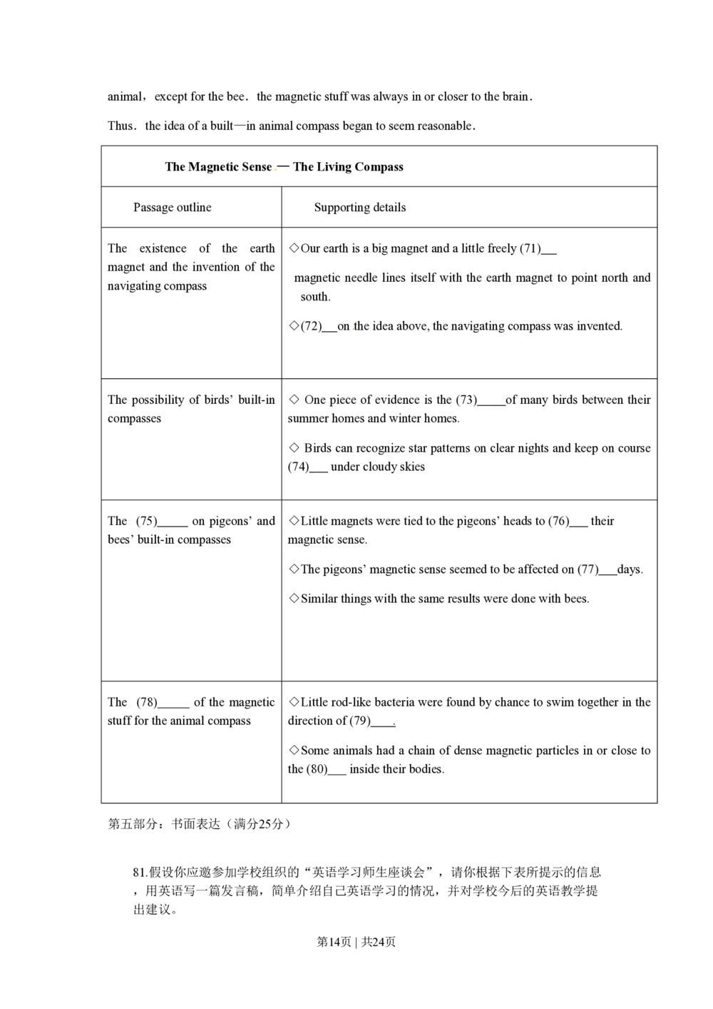 2010年高考英语试卷（江苏）（解析卷）_英语历年高考真题_新&middot;PDF版2008-2025&middot;高考英语真题_英语（按省份分类）2008-2025_2008-2025&middot;（江苏）英语高考真题