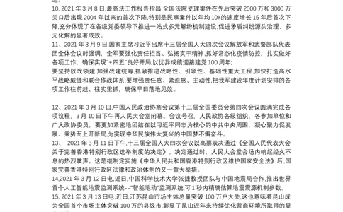 2021年3月时事政治_2025春招题库汇总_通信运营商_04-中国电信_中国电信运营商_6、时政--陆续更新_时政资料_时政热点2021