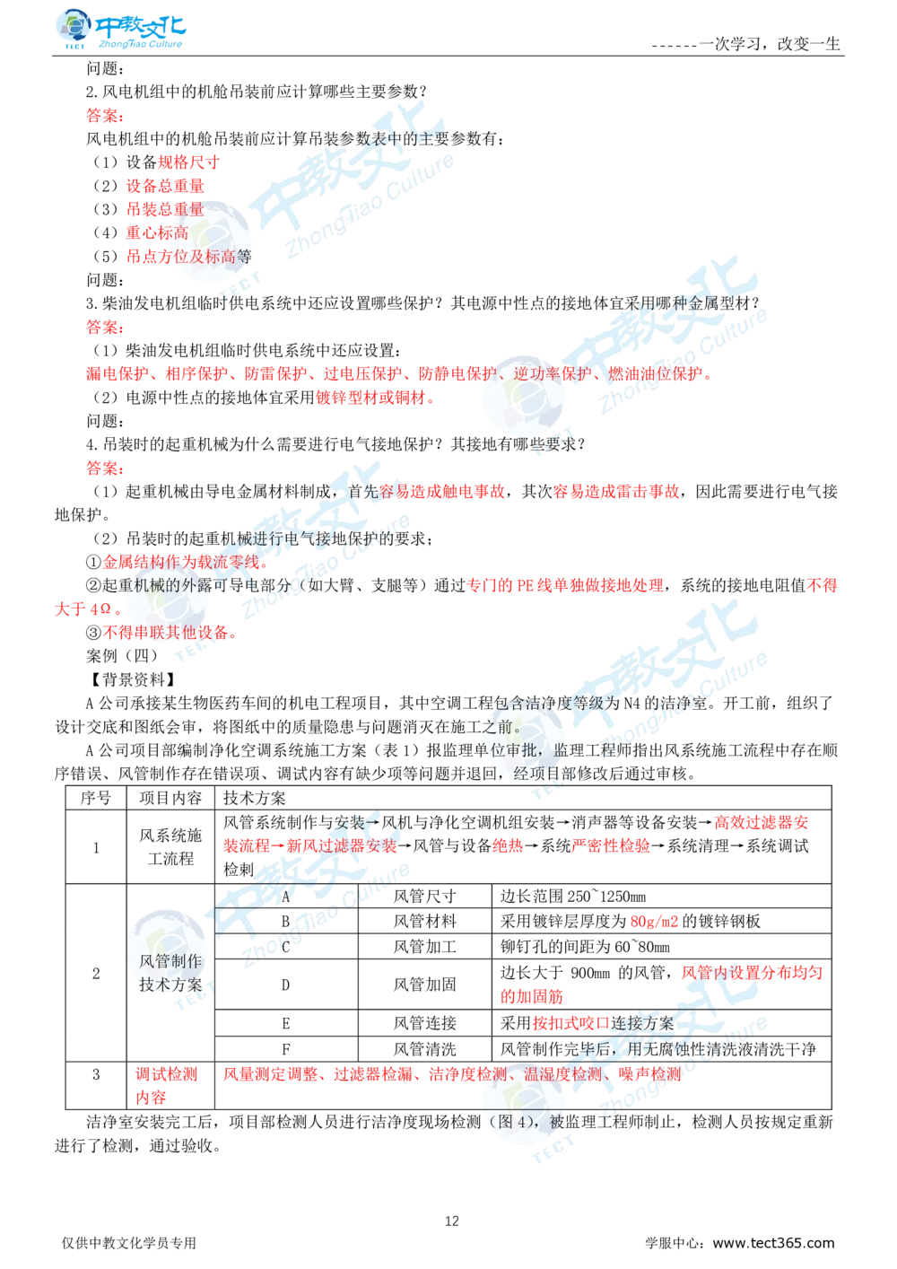 06.一建机电-2024年真题解析-讲义_2026年一级建造师_2026年一建机电_2025年一建机电SVIP_03-习题精析✿实战特训✿模考通关_23-机电《高频考题班》王建波ZJ_课程讲义