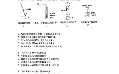 2010年高考化学试卷（上海）（空白卷）_历年高考真题合集_化学历年高考真题_新&middot;PDF版2008-2025&middot;高考化学真题_化学（按试卷类型分类）2008-2025_自主命题卷&middot;化学（2008-2025）(1)