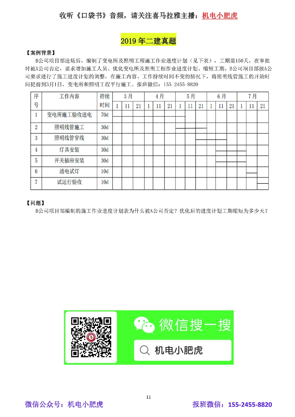 03-横道图（空白版）_2026年一级建造师_2026年一建机电_2025年一建机电SVIP_02-基础精讲✿高端面授✿深度强化_11-机电《教材精讲班》小肥虎SMR_管理《五大必会》