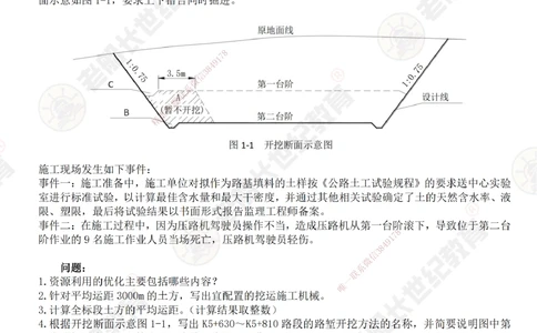 06案例专项突破（6）-题目_2026年一级建造师_2026年一建公路_2025年一建公路SVIP_04-冲刺串讲✿考点强化✿小灶集训_40-公路《案例专项班》老船长JQ推荐_讲义