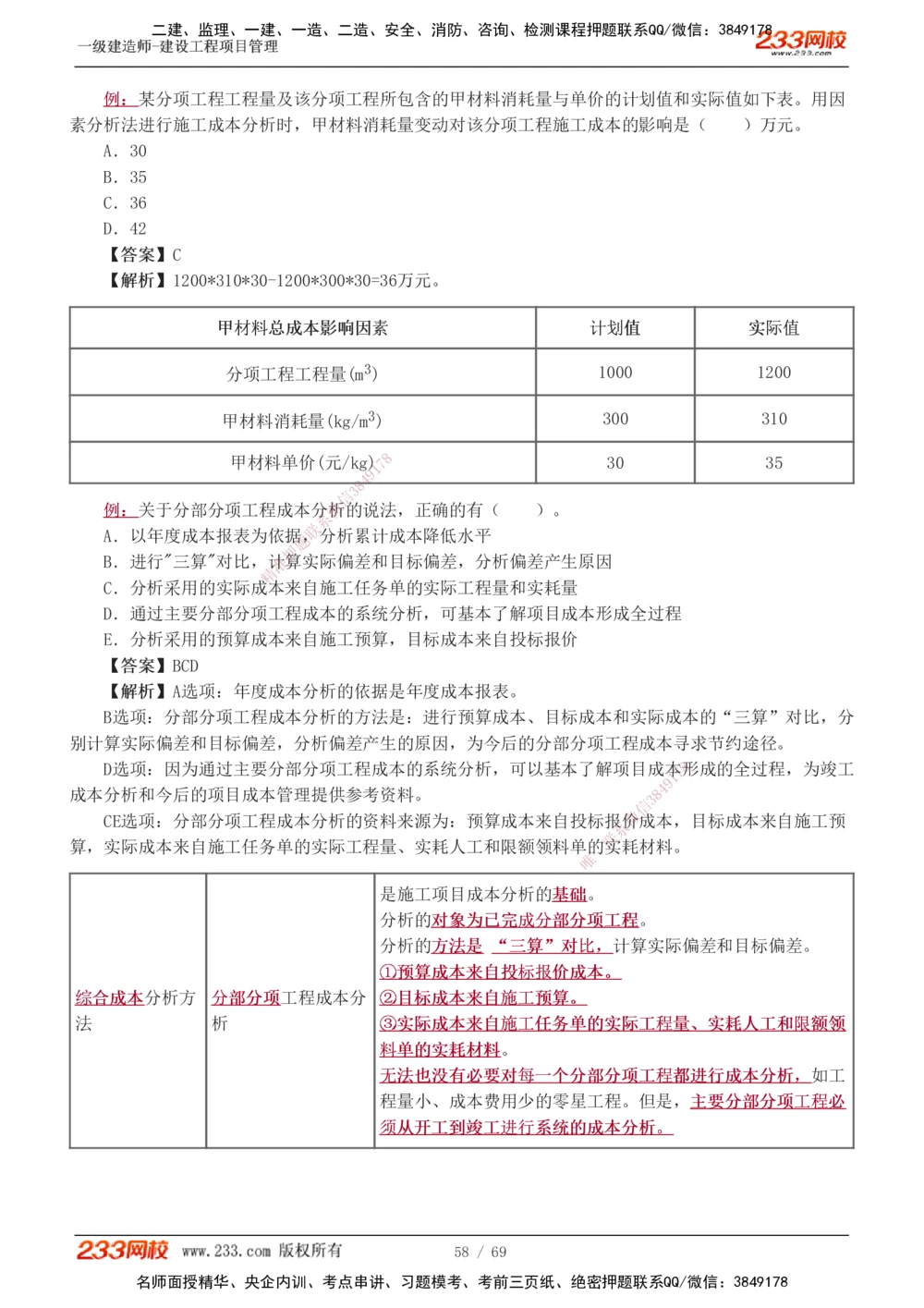 1-12_2026年一级建造师_2026年一建管理_2025年一建管理SVIP_03-习题精析✿实战特训✿模考通关_34-管理《习题解析班》黄明峰233
