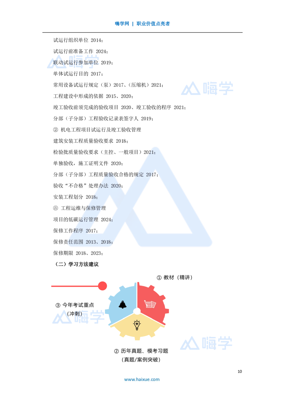 02.2025朱培浩-名师精讲通关-（2）导学2_2026年一级建造师_2026年一建机电_2025年一建机电SVIP_02-基础精讲✿高端面授✿深度强化_27-机电《名师精讲通关》朱培浩HX_讲义
