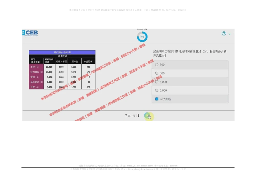 20170921_2025春招题库汇总_十大行测题库_2023年十大热门题库更新中_11、SH-1汇总_按年份分类_2018年新题_普华20180615_2.普华真题包